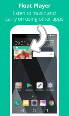 Minimize play in background - android App screenshot 7